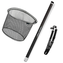 Load image into Gallery viewer, SANLIKE 5M/6M Fishing Net Retractable Fishing Rod Portable Carbon Fibre Rod Retractable Handle Rod Fishing Net Fishing Tools
