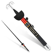 Load image into Gallery viewer, SANLIKE Stainless Steel Squid Gaff Seven Hooks Extendable Contractile Gripper Squids Rod Hook Fishing Gear 3M Squid Tool