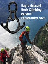 Load image into Gallery viewer, SANLIKE Climbing Keychain Shape Hook Buckle Clip Travelling Easy Carrying Durable Safety Carabiner Outdoor Climbing Equipment