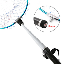 Load image into Gallery viewer, SANLIKE Fishing Nets Carbon Fishing Rod Scaling 9 Section Length Foldable Telescopic Pole Handle for Carp Fishing Catching