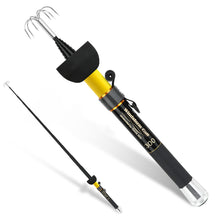 Load image into Gallery viewer, SANLIKE Stainless Steel Squid Gaff Seven Hooks Extendable Contractile Gripper Squids Rod Hook Fishing Gear 3M Squid Tool
