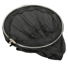 Load image into Gallery viewer, SANLIKE Stainless steel net ring Round net ring Fishing net head Folding fish net Fishing road fishing net Fishing accessories