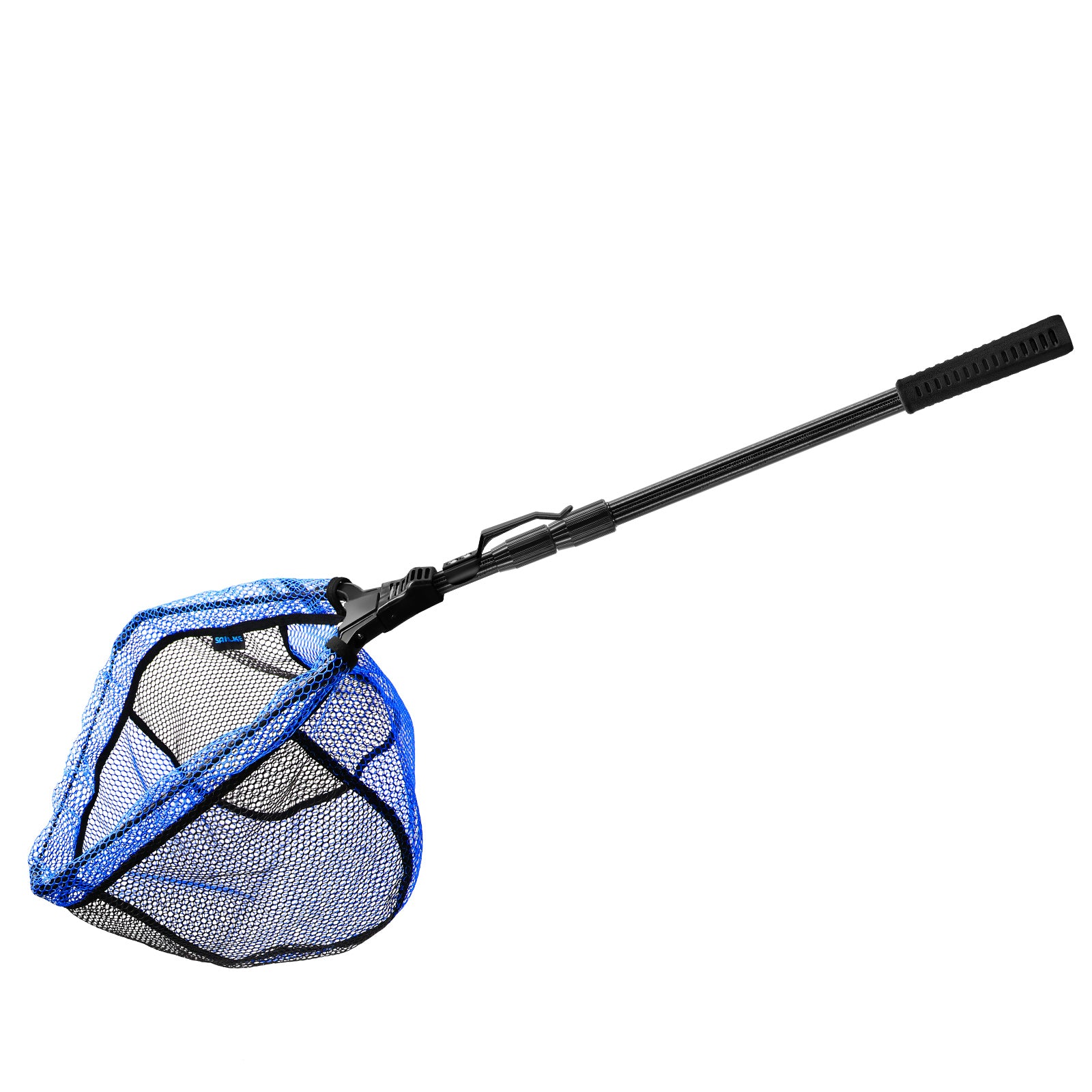 SANLIKE 1.8M Fishing Net Fiberglass Pole Folding Landing Handle Net Te   SANLIKE STORE