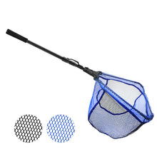 Load image into Gallery viewer, SANLIKE 1.8M Fishing Net Fiberglass Pole Folding Landing Handle Net Telescoping Rod for Easy Catch Release Carp