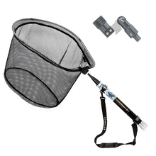 Load image into Gallery viewer, SANLIKE Fishing Net Fibreglass Handle Pole Portable Telescopic Collapsible Landing Net Pole with Adaptor Fishing Gear Tools