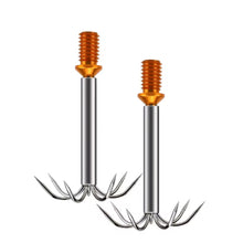 Load image into Gallery viewer, SANLIKE Squid Umbrella Fishing Hooks Stainless Steel Anchor Squid Squid 7-Pin Fish Hooks Threaded Diameter Fishing Accessories