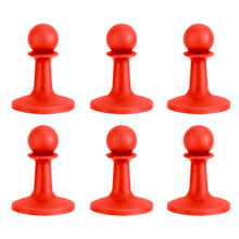 Load image into Gallery viewer, SANLIKE 6-Piece Outdoor Camping Pole Cap Tent Pole Cap Insulated Safety Lightning Cap Pole Thimbles Outdoor Tent Accessories