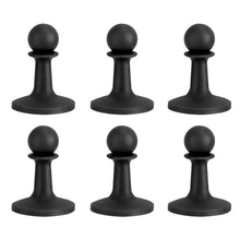 Load image into Gallery viewer, SANLIKE 6-Piece Outdoor Camping Pole Cap Tent Pole Cap Insulated Safety Lightning Cap Pole Thimbles Outdoor Tent Accessories