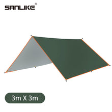 Load image into Gallery viewer, SANLIKE Waterproof UV Sun Shelter Shade Sail Canopy Mat Rain Sunshade for Outdoor Camping Beach Canopies Camping Tent Tools