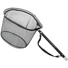 Load image into Gallery viewer, SANLIKE 5/6m Fishing Landing Net Carbon Fibre Pole Telescopic Collapsible Handle Pole PE Net Landing Net Fishing Gear Tools