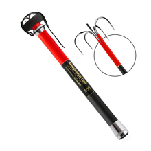 Load image into Gallery viewer, SANLIKE Stainless Steel Squid Gaff Five Hooks Extendable Contractile Gripper Squids Hook Fishing Gear 6M Retractable Squid Hook