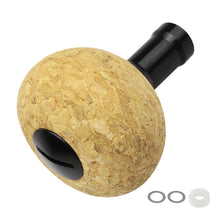 Load image into Gallery viewer, Fishing reel spinning reel crank 37MM ball grip pill rubber cork DIY change crank knob cork knob reel fishing handle accessories