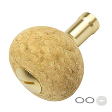 Load image into Gallery viewer, Fishing reel spinning reel crank 37MM ball grip pill rubber cork DIY change crank knob cork knob reel fishing handle accessories