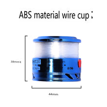 Load image into Gallery viewer, Mini 200 type small fishing reel with line fishing reel iso fishing reel fishing gear road runner spinning wheel