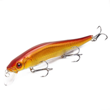 Load image into Gallery viewer, SANLIKE 5 Pcs 14cm Fake Bait Lure Bionic Bait Minnow Lure 3D High Imitation Eye Tungsten Hook Streamer Body Fishing Tools