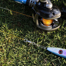 Load image into Gallery viewer, SANLIKE 25pcs Fishing Ball Bearing Swivel High Strength Stainless Steel Corrosion Resistant Lure Connector Fishing Equipment