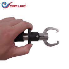Load image into Gallery viewer, SANLIKE Stainless Steel Portable Fishing Lip Clip EVA Handle Corrosion Resistant For Saltwater Freshwater Control Fishing Tools