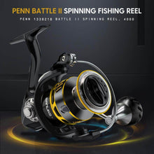 Load image into Gallery viewer, SANLIKE Aluminum spinning fishing reel 5.2:1 gear ratio 7+1BB lightweight 40.5lbs maximum resistance for saltwater fishing tools