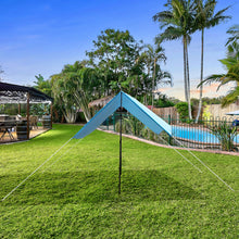 Load image into Gallery viewer, SANLIKE 2.5m Telescopic Tarp Poles Extendable Tent Poles Flysheet Pole Aviation Aluminum Shelter Support Rod Camping Hiking Tool