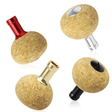 Load image into Gallery viewer, Fishing reel spinning reel crank 37MM ball grip pill rubber cork DIY change crank knob cork knob reel fishing handle accessories