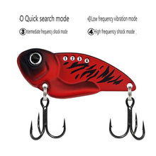 Load image into Gallery viewer, 6pcs Long Throw Sequins Tremor VIB Full Swimming Layer Frosted Matte 7g-15g Road Runner False Bait