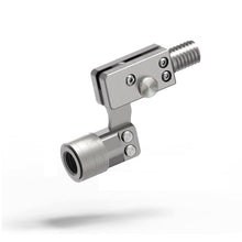Load image into Gallery viewer, SANLIKE Folding Joint 1/2inch Thread Stainless Steel Fishing Rod Dip Net Adapter Joints Connector Fishing Tool Accessories