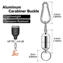 Load image into Gallery viewer, SANLIKE Magnetic Net Release Holder Fishing Line Clipper Quick Knot Tying Tool with Retractors Fly Fishing Combo
