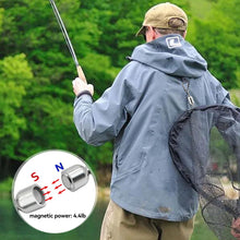 Load image into Gallery viewer, SANLIKE Magnetic Net Release Holder Fishing Line Clipper Quick Knot Tying Tool with Retractors Fly Fishing Combo