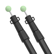 Load image into Gallery viewer, SANLIKE Telescoping Tent Tarp Pole Set Adjustable Camping Poles Aviation Aluminum Camping Rods for Awning Outdoor Sports Tool