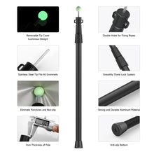 Load image into Gallery viewer, SANLIKE Telescoping Tent Tarp Pole Set Adjustable Camping Poles Aviation Aluminum Camping Rods for Awning Outdoor Sports Tool