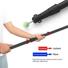 Load image into Gallery viewer, SANLIKE Telescoping Tent Tarp Pole Set Adjustable Camping Poles Aviation Aluminum Camping Rods for Awning Outdoor Sports Tool