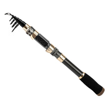 Load image into Gallery viewer, SANLIKE 1.8m-3m Portable Fishing Rods Telescopic Carbon Fibre Bait Rods Saltwater and Freshwater Fishing Bait Rod Tools