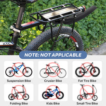 Load image into Gallery viewer, Bike Rear Rack With Fender Mountain Bike Rear Rack Net Cover Cycling Seatpost Bag Holder Stand Bicycle Accessories

