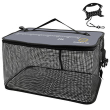 Load image into Gallery viewer, SANLIKE Living Fish Bucket Multifunction Folding Fish Guard Net Portable Water Tank Fishing Tackle Live Fish Box Storage Case
