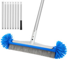Load image into Gallery viewer, SANLIKE 318CM Pool Brush with Round Ends with EZ Clip for Cleaning Pool Walls, Steps, Inground/Above Ground Swimming Pool