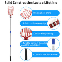 Load image into Gallery viewer, SANLIKE Basket Fruit Picker Head Stainless Steel Pole Multifunctional Convenient Fruit Picking Tool Catcher Apple Peach Picking