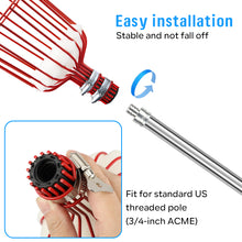 Load image into Gallery viewer, SANLIKE Basket Fruit Picker Head Stainless Steel Pole Multifunctional Convenient Fruit Picking Tool Catcher Apple Peach Picking