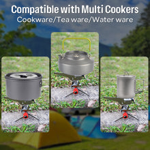 Load image into Gallery viewer, SANLIKE Camping Gas Stove Outdoor Windproof Tourist Burner Portable Folding Ultralight Cooker Equipment Hiking Picnic