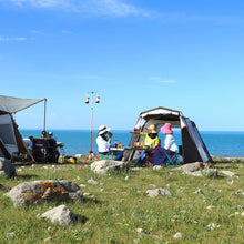 Load image into Gallery viewer, SANLIKE Portable Folding Chair Ultralight Foldable Stool Outdoor Fishing Camping Hiking Travel Beach Garden Picnic MIni Storage