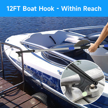 Load image into Gallery viewer, SANLIKE 0.8-3.6m Hooks with glow-in-the-dark beads for combination hook docking Durable stainless steel tubes Pontoon parts