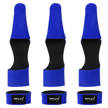 Load image into Gallery viewer, SANLIKE 6Pcs Fishing Rod Tie Holder Straps Reusable Elastic Bandage Belts Fastener Protector Cap Fishing Tools Accessories