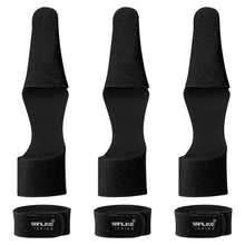 Load image into Gallery viewer, SANLIKE 6Pcs Fishing Rod Tie Holder Straps Reusable Elastic Bandage Belts Fastener Protector Cap Fishing Tools Accessories