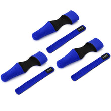 Load image into Gallery viewer, SANLIKE 6Pcs Fishing Rod Tie Holder Straps Reusable Elastic Bandage Belts Fastener Protector Cap Fishing Tools Accessories