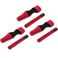 Load image into Gallery viewer, SANLIKE 6Pcs Fishing Rod Tie Holder Straps Reusable Elastic Bandage Belts Fastener Protector Cap Fishing Tools Accessories