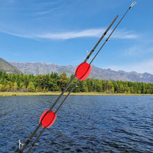 Load image into Gallery viewer, SANLIKE 6pcs Fishing Rod Fixed Ball Silica Gel Protection Anti-Collision Rod Stopper Retractor Fishing Tool Accessories
