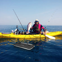 Load image into Gallery viewer, SANLIKE Living Fish Bucket Portable Folding Fish Guard Net Portable Water Tank Fishing Tackle Live Floating Fish Protection Case