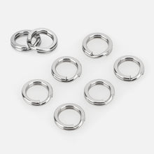 Load image into Gallery viewer, SANLIKE Fishing Pliers Saltwater with 50PCS Fishing Split Rings Aluminum Fishing Hook Remover scissors Fishing Tool Accessories