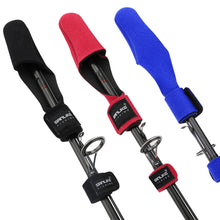Load image into Gallery viewer, SANLIKE 6Pcs Fishing Rod Tie Holder Straps Reusable Elastic Bandage Belts Fastener Protector Cap Fishing Tools Accessories