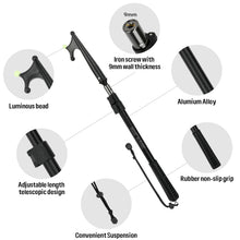 Load image into Gallery viewer, SANLIKE Telescopic Boat Hook Floating Durable Rust-Resistant with Luminous Bead Push Pole Boats Accessory For Fishing Kayak

