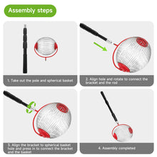 Load image into Gallery viewer, SANLIKE Fruit Picker Aluminium Tube Retractable Nut Gatherer Fruit Collector Walnuts Chestnuts Harvester Rollers Picking Tool